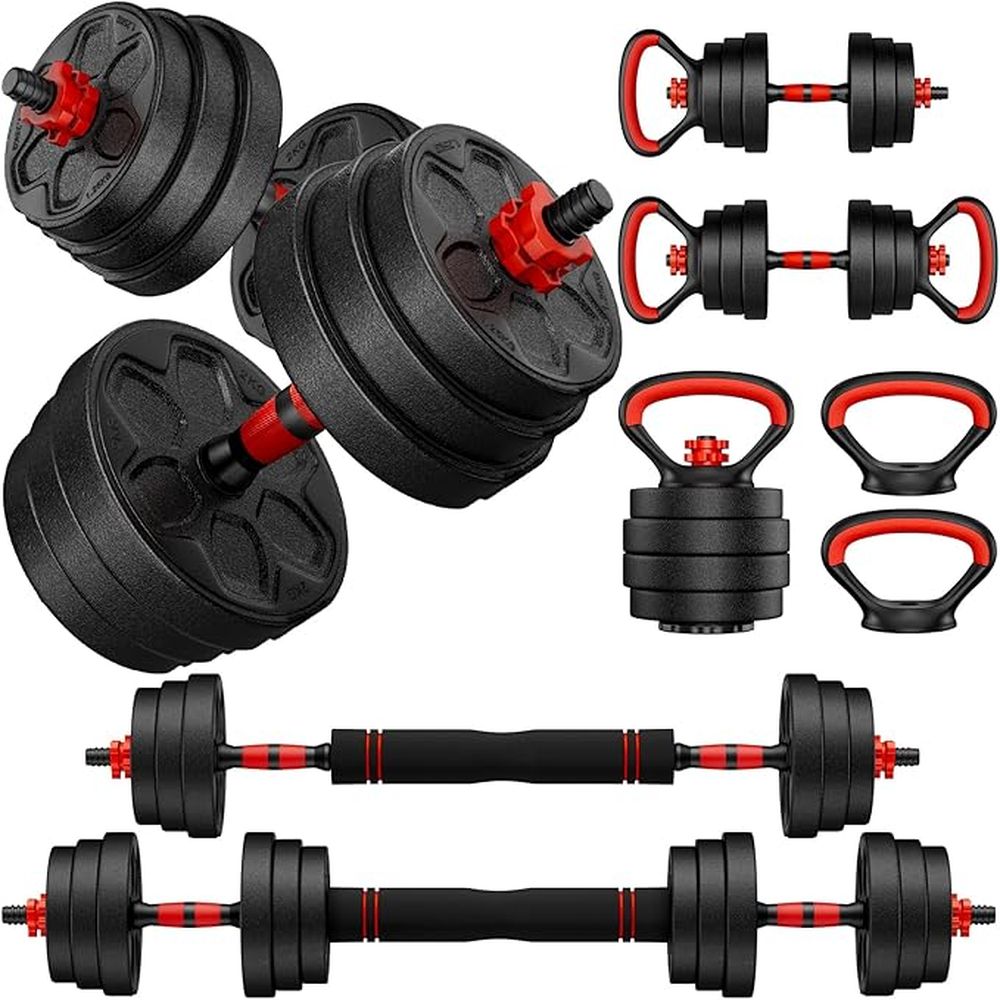 4-in-1 Adjustable Dumbbell Set