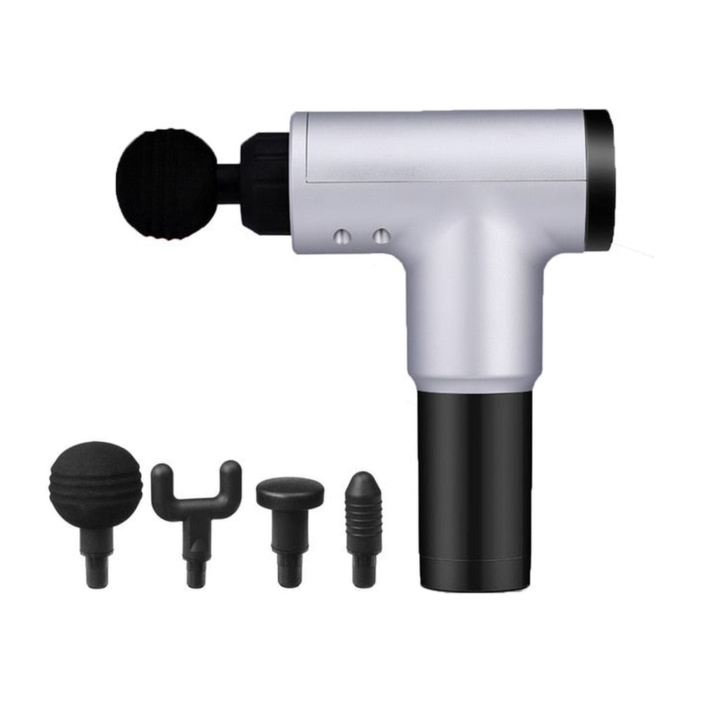 Deep Tissue Massage Gun with 4 Heads