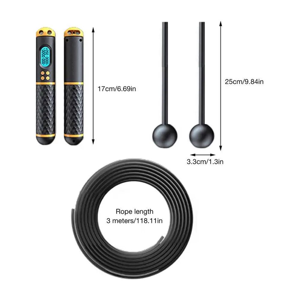 Smart Jump Rope with Digital Counter — image 3