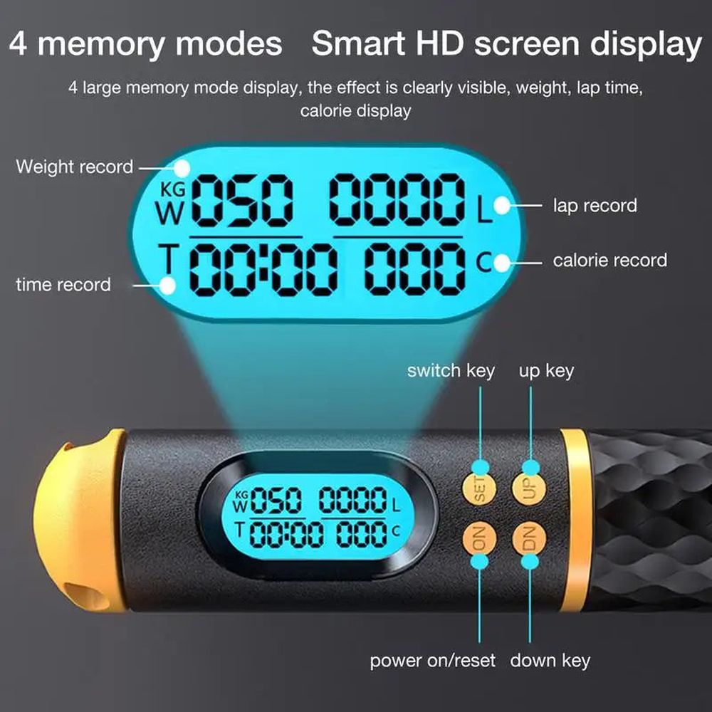 Smart Jump Rope with Digital Counter — image 4